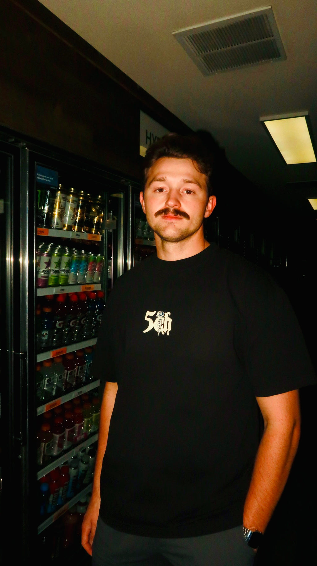 BITS AND PIECES TEE - PARANOIA BLUE