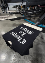 CHINGA LA MIGRA // CROP T-SHIRT // VINTAGE BLACK